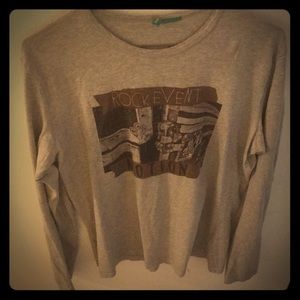 Benetton Long Sleeved Trendy Tee
